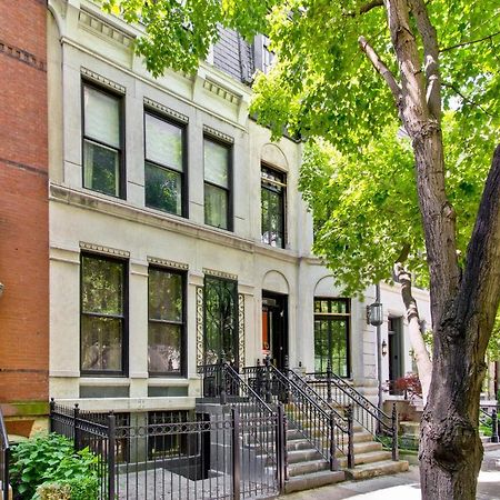 Historic Luxury Townhouse In Downtown Chicago Villa Eksteriør bilde