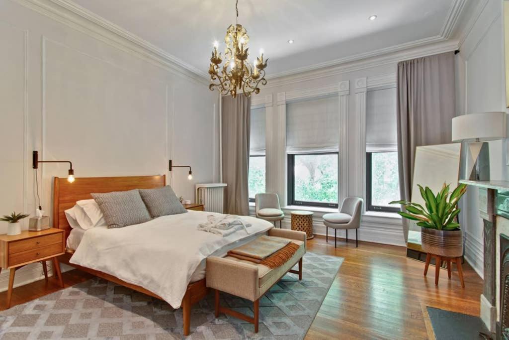 Historic Luxury Townhouse In Downtown Chicago Villa Eksteriør bilde