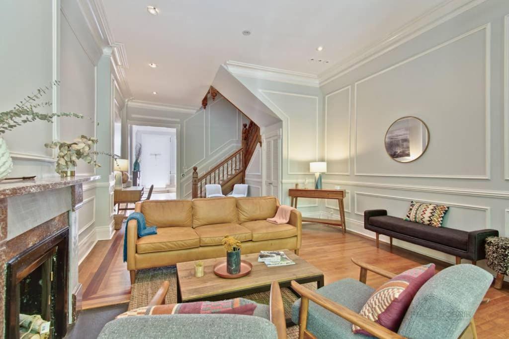 Historic Luxury Townhouse In Downtown Chicago Villa Eksteriør bilde