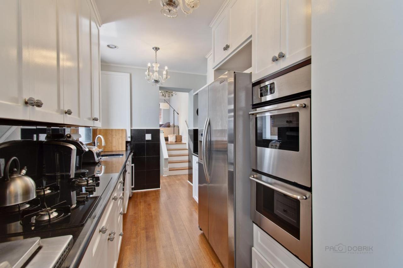 Historic Luxury Townhouse In Downtown Chicago Villa Eksteriør bilde